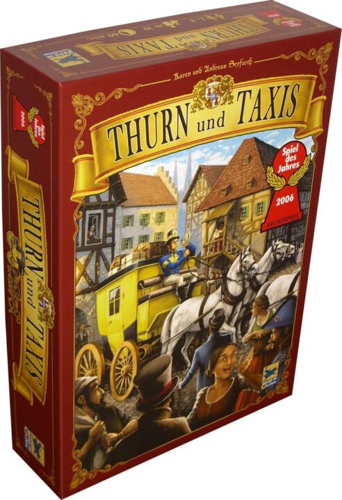 Thurn and Taxis - Thurn und Taxis German version Frontside of box - Credit: santac