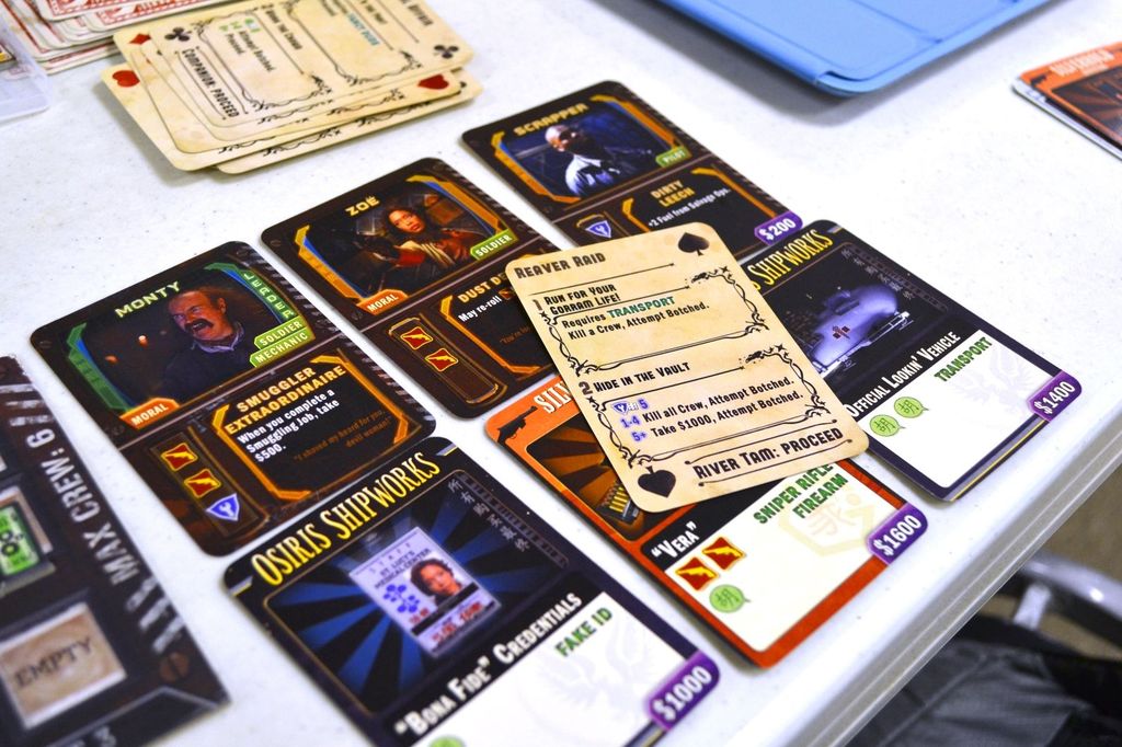 Firefly: The Game - I tried to hide... and all my crew got eaten by Reavers. :-( - Credit: kilroy_locke