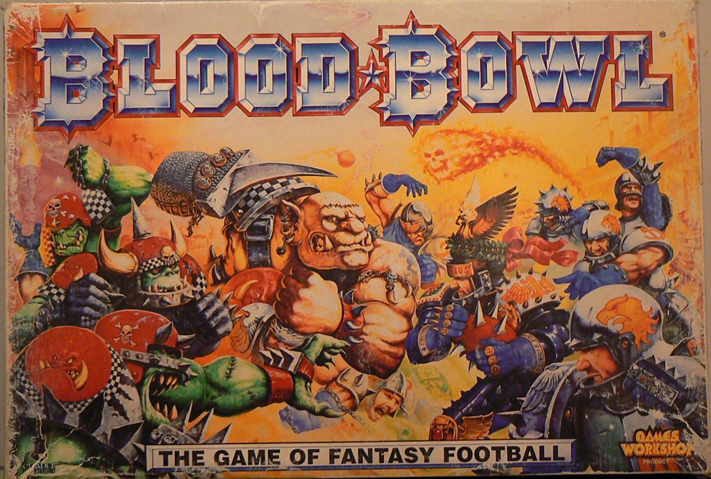 Blood Bowl (Third Edition) - Better picture of box cover - Credit: paw