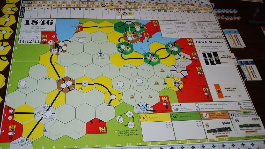 1846: The Race for the Midwest - 1846 Mid-Game (played 2015-01-03) - Credit: Lowengrin