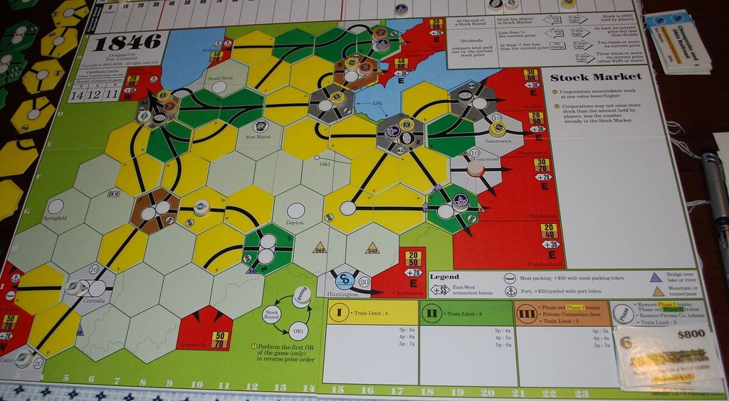 1846: The Race for the Midwest - 1846 End Game (played 2015-01-03) - Credit: Lowengrin