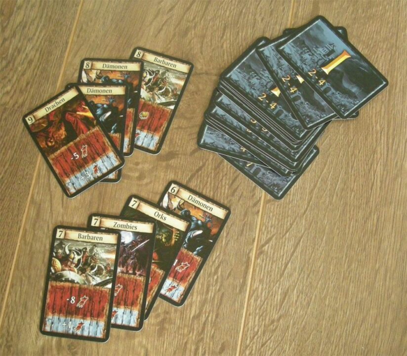 Kingsburg - Enemies cards - Credit: BaSL