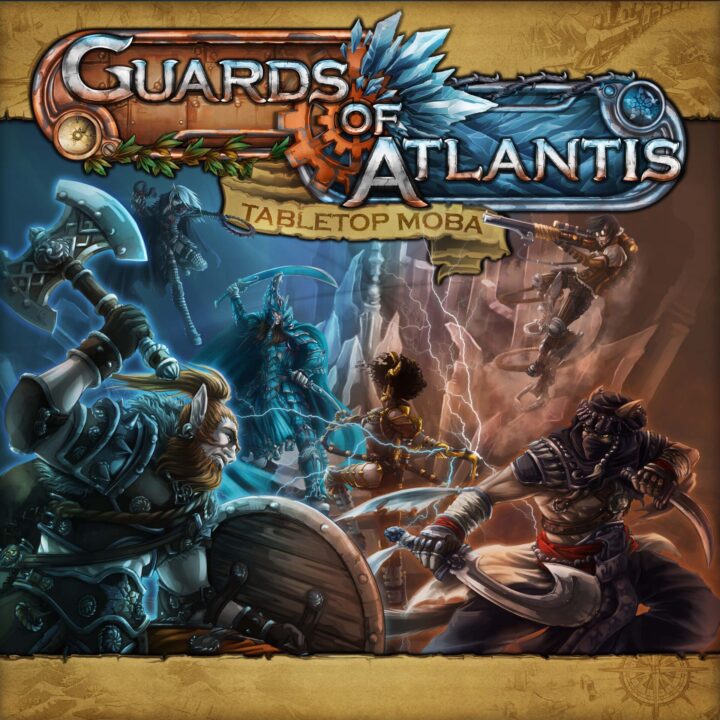 Guards of Atlantis: Tabletop MOBA cover