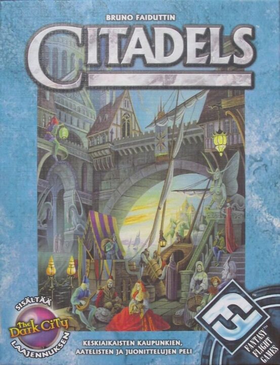 Citadels - Finnish edition, box front - Credit: noursy
