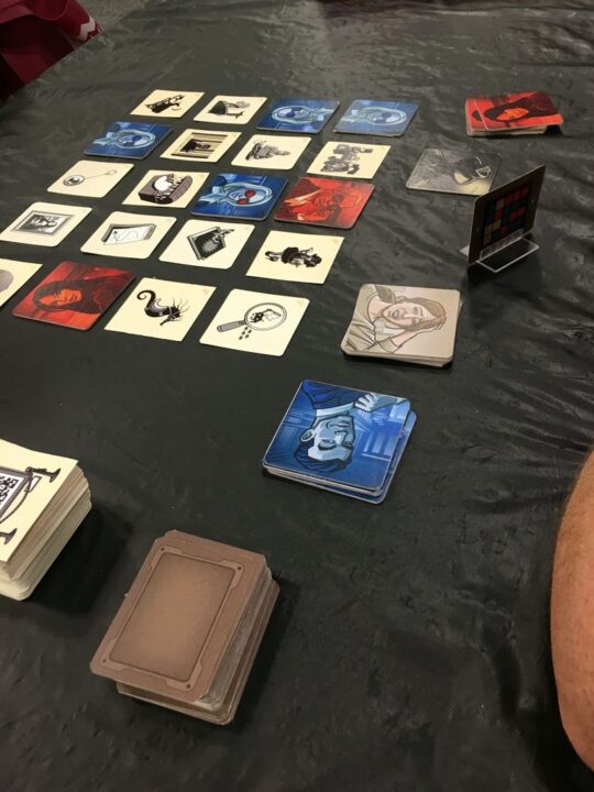 Codenames: Pictures - Codenames: Pictures on the table with a reflective tablecloth :D - Credit: JanaZemankova