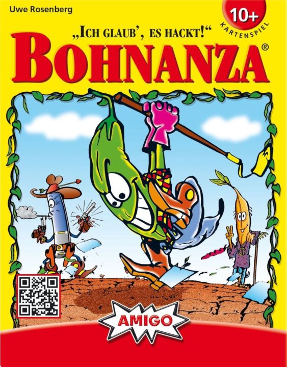 Bohnanza - Bohnanza, AMIGO Spiel, 2016 — front cover (image provided by the publisher) - Credit: W Eric Martin