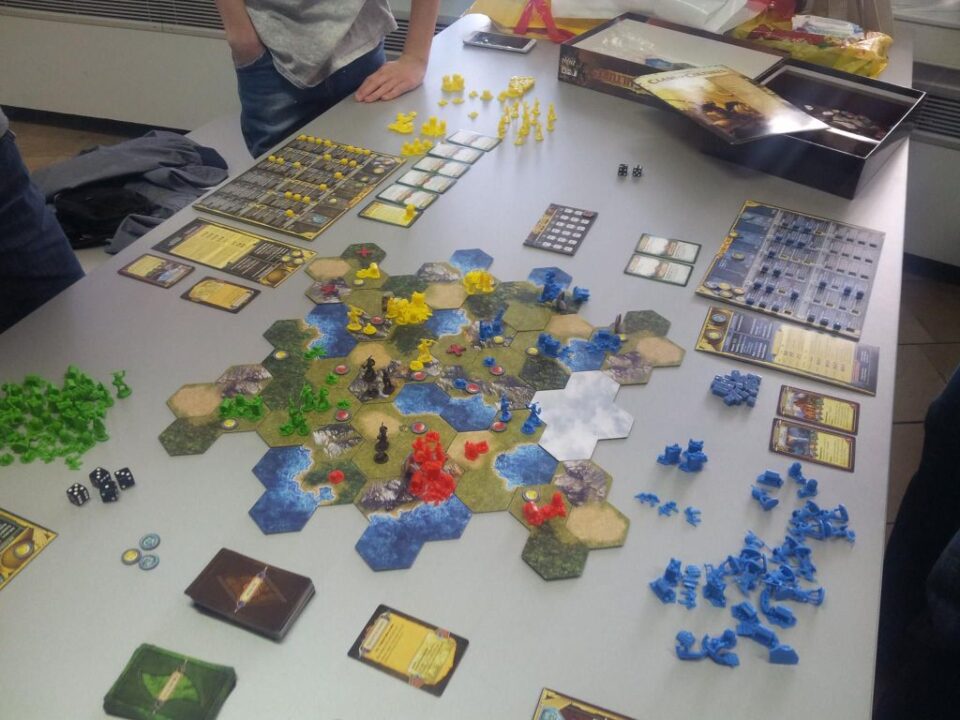 Clash of Cultures - our first game of CoC, 4 players - Credit: Enkidu_of_Abydos