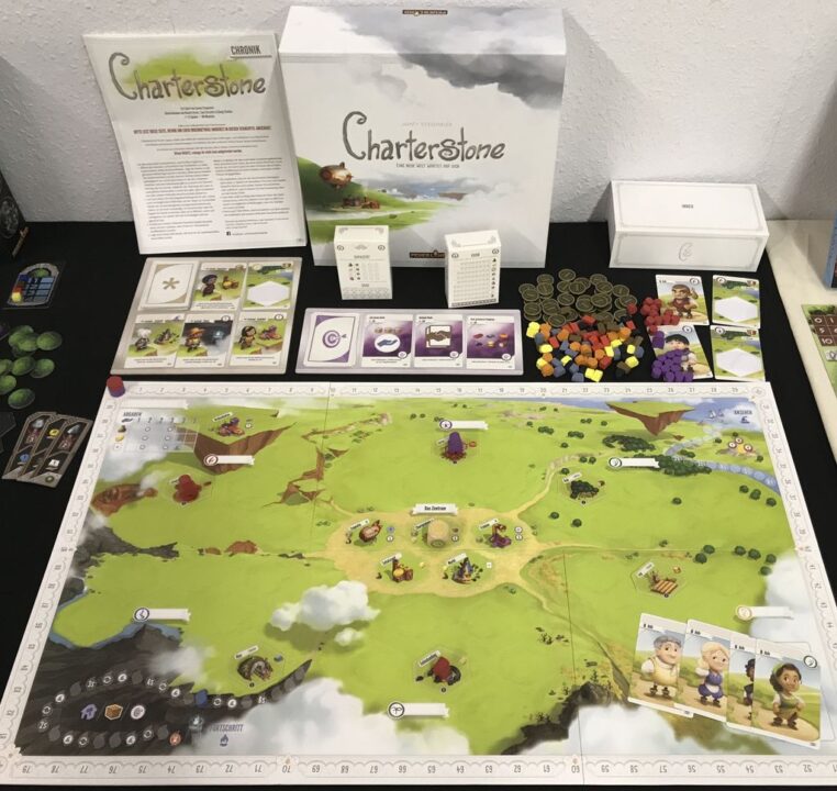 Charterstone - Charterstone in the SPIEL '17 press room - Credit: W Eric Martin