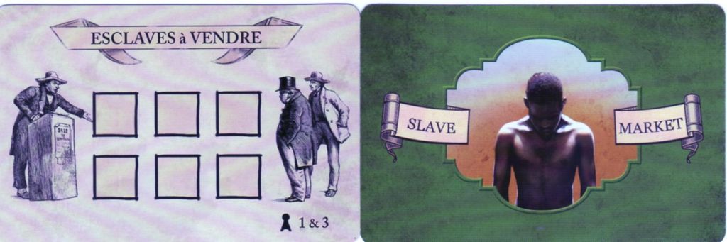 Freedom: The Underground Railroad - Exemple carte Marché aux esclaves - Credit: jlele