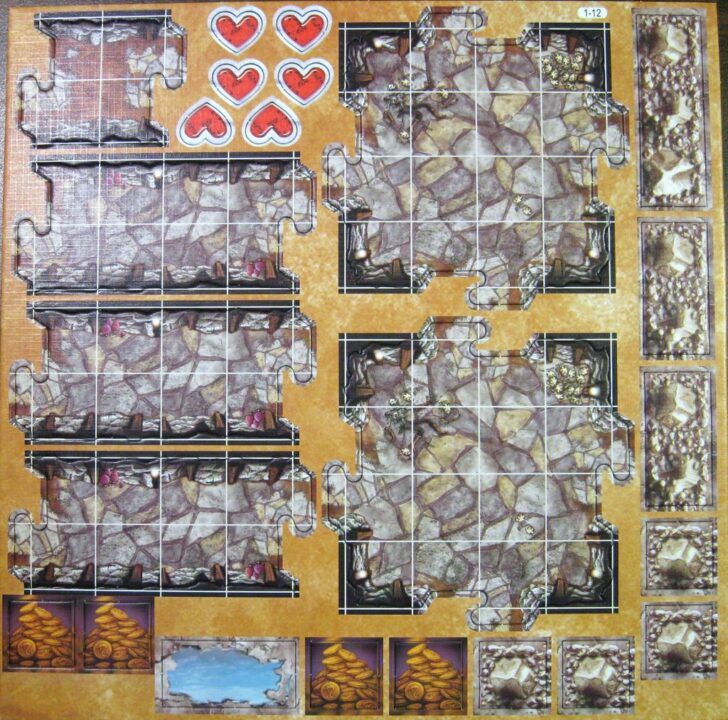 Descent: Journeys in the Dark - Unpunched Bits Sheet 1 / 12 - Credit: mgoddard