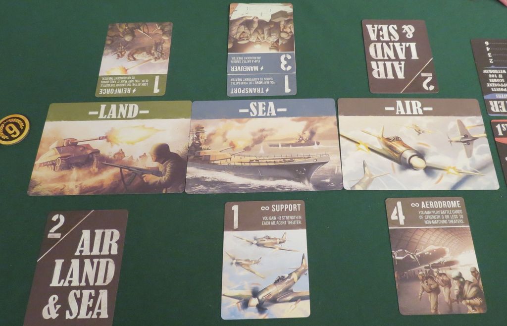 Air, Land, & Sea - War. War often changes. - Credit: The Innocent