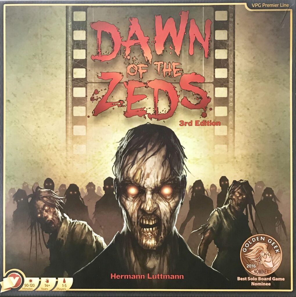 Dawn of the Zeds (Third Edition): Box Cover Front
