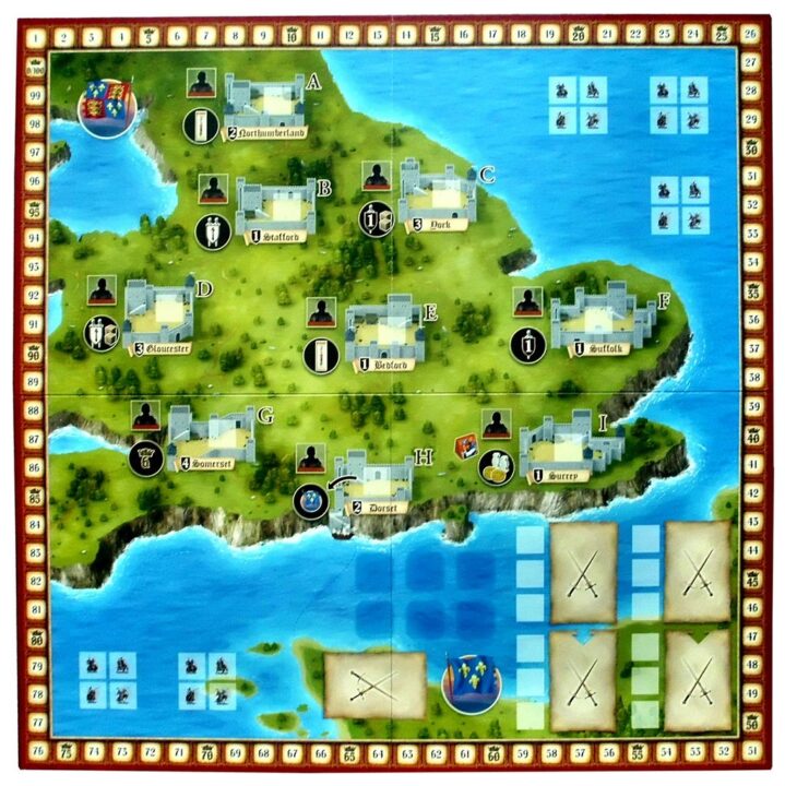 Lancaster - Game board - Credit: Marvelfan