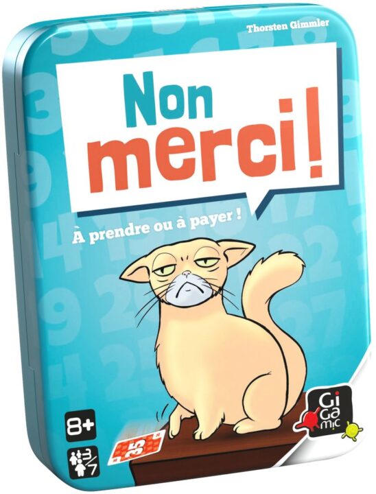 No Thanks! - Non Merci!, Gigamic, 2020 (image provided by the publisher) - Credit: W Eric Martin