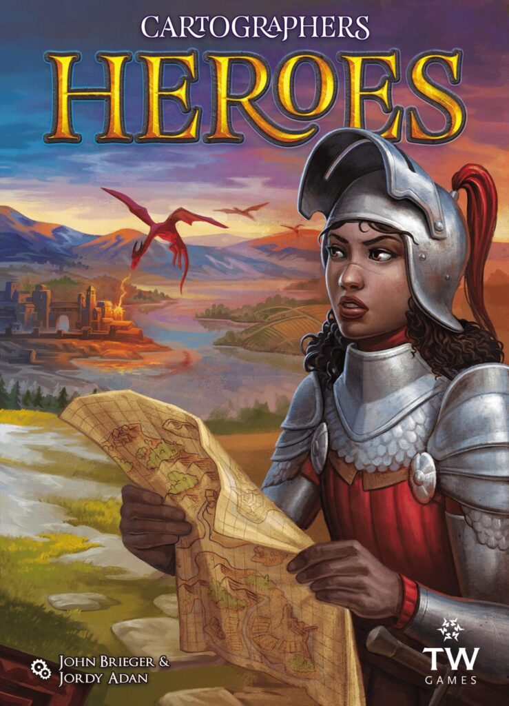 Cartographers Heroes: Box Cover Front