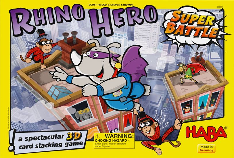 Rhino Hero: Super Battle cover