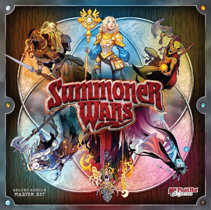 Summoner Wars (Second Edition) - Summoner Wars (Second Edition), Plaid Hat Games, 2021 — front cover (image provided by the publisher) - Credit: W Eric Martin
