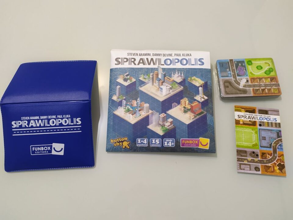 Sprawlopolis - Unboxing on Picture - Brazilian Version - Credit: danilopatro