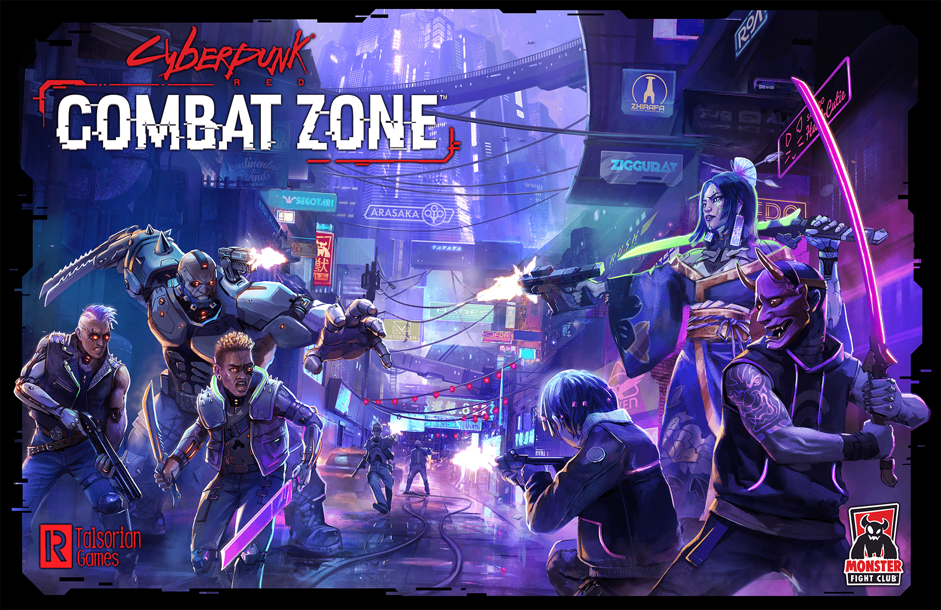 Cyberpunk Red: Combat Zone cover