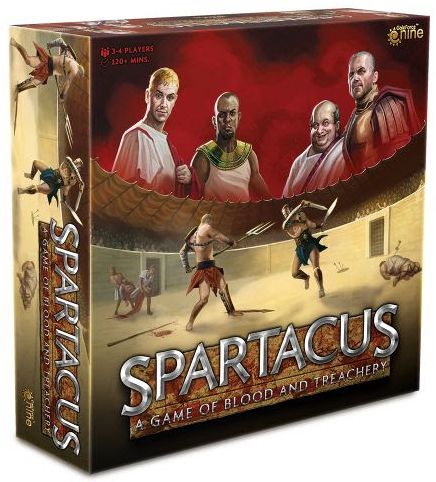 Spartacus: A Game of Blood and Treachery - Spartacus: A Game of Blood and Treachery, Gale Force Nine, 2021 - Credit: W Eric Martin