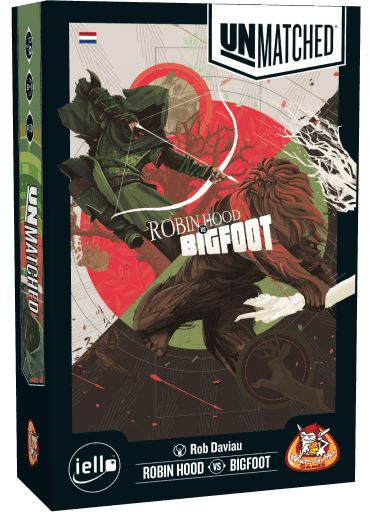 Unmatched: Robin Hood vs. Bigfoot - Dutch edition box - Credit: rascozion