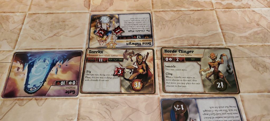 Summoner Wars (Second Edition) - Sneeks! My old friend. Sera Eldwyn! My old flame. - Credit: The Innocent