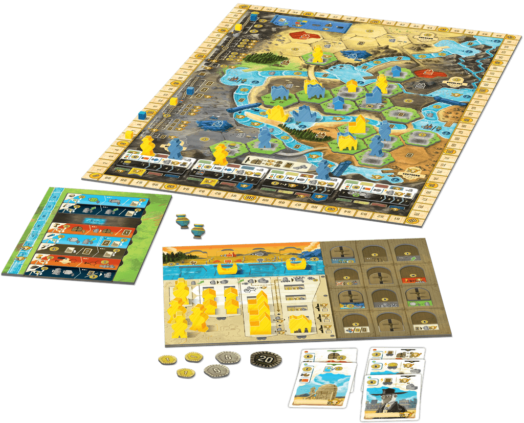 Boonlake - Boonlake, Capstone Games, 2021 — gameplay example (image provided by the publisher) - Credit: W Eric Martin