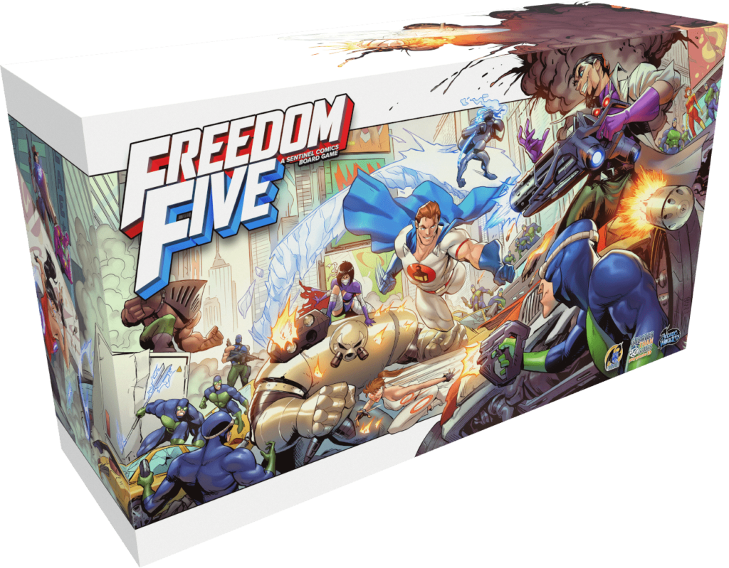 Freedom Five: A Sentinel Comics Board Game cover