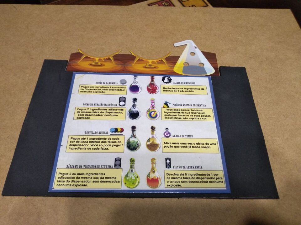 Potion Explosion - Potion in table. - Credit: Paulomuadib