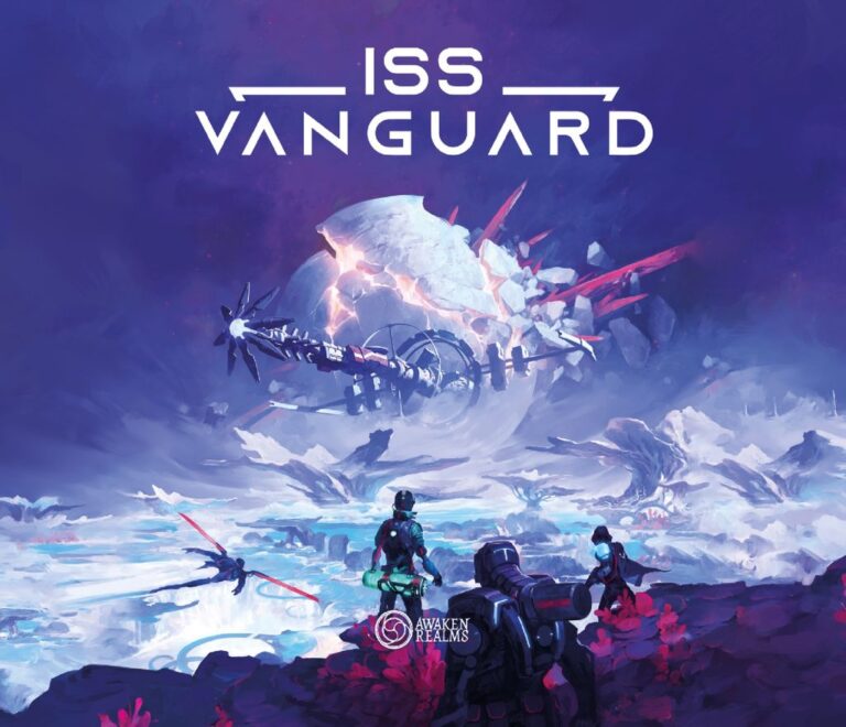 ISS Vanguard - ISS Vanguard, Awaken Realms, 2022 — front cover (image provided by the publisher) - Credit: W Eric Martin