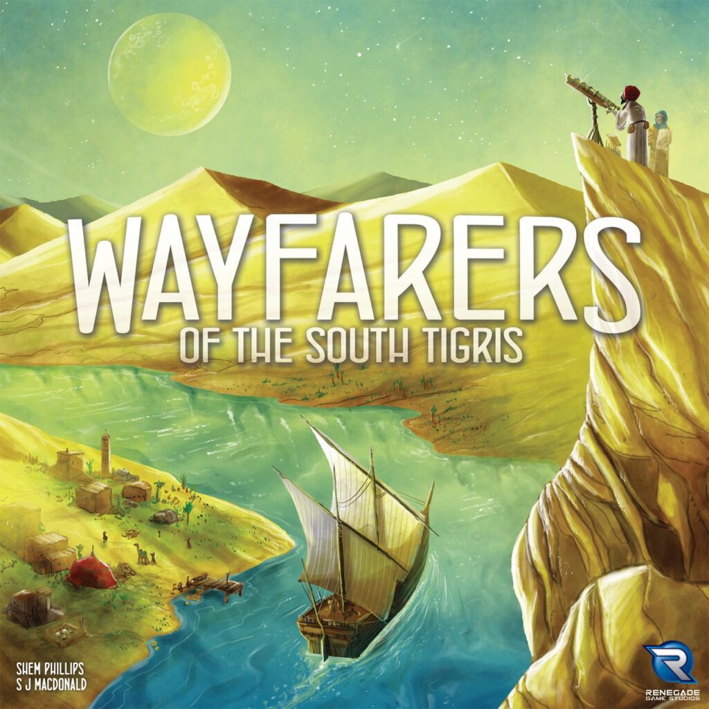 Wayfarers of the South Tigris: Box Cover Front