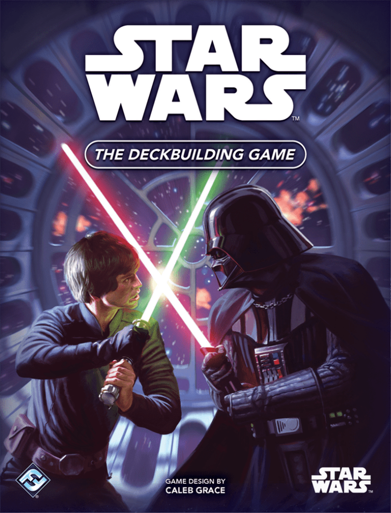 Star Wars: The Deckbuilding Game - Star Wars: The Deckbuilding Game, Fantasy Flight Games, 2023 — front cover - Credit: W Eric Martin