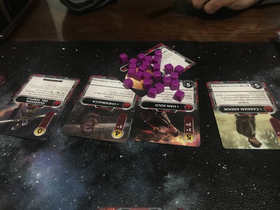 Star Wars: The Deckbuilding Game - Rebel scum watch the destruction of Bespin. - Credit: Lup_78