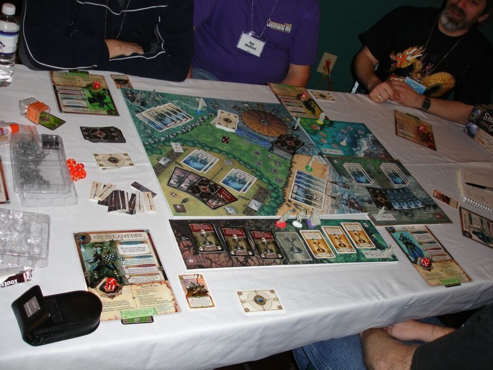 Shadows over Camelot - Game in Progress, taken at Gathering of Friends 2005 - Credit: galfridus