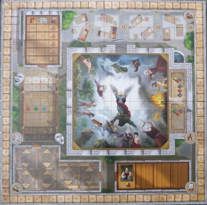 Fresco - gameboard - Credit: fabricefab