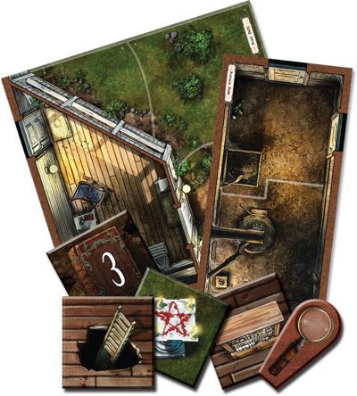 Mansions of Madness - Sample tokens - Credit: Dofin