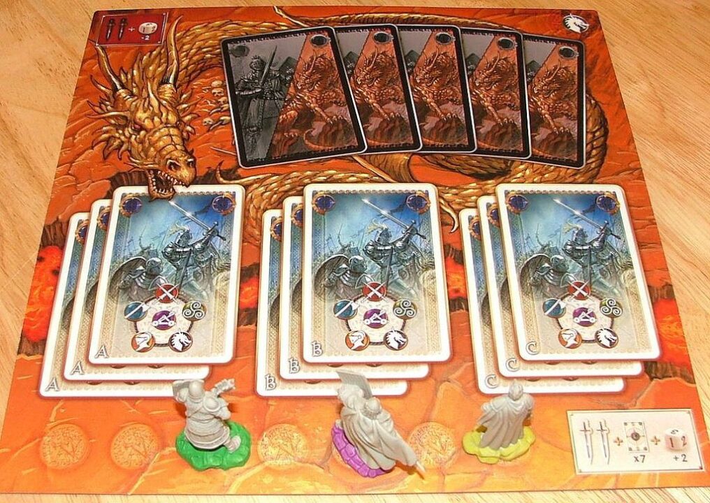 Shadows over Camelot - Dragon Board - Credit: Gialmere