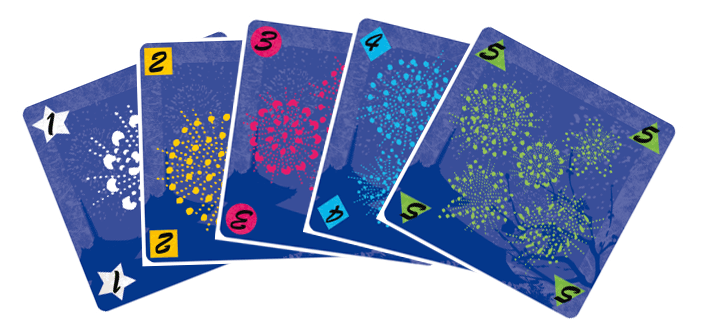 Hanabi - Cards from new Hanabi edition - Credit: mcfer