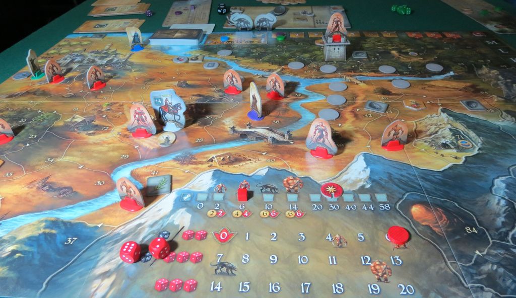 Legends of Andor - It looks a bit complicated at first, but the game eases you into its mechanics with its various scenarios. - Credit: The Innocent