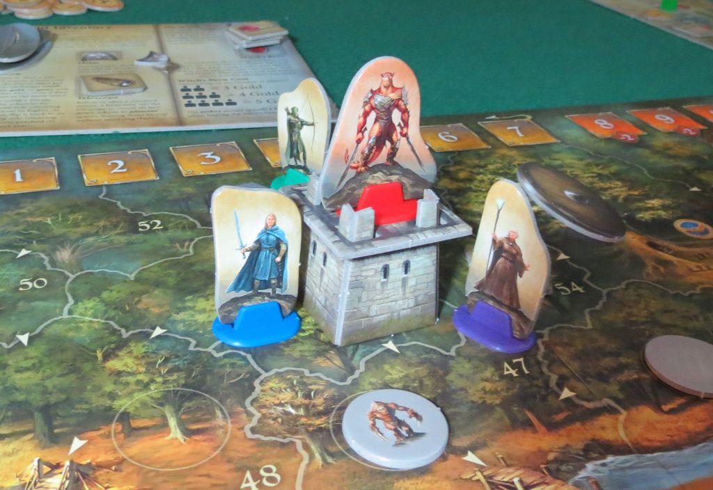 Legends of Andor - The heroes must work together to take down the skral tower. - Credit: The Innocent