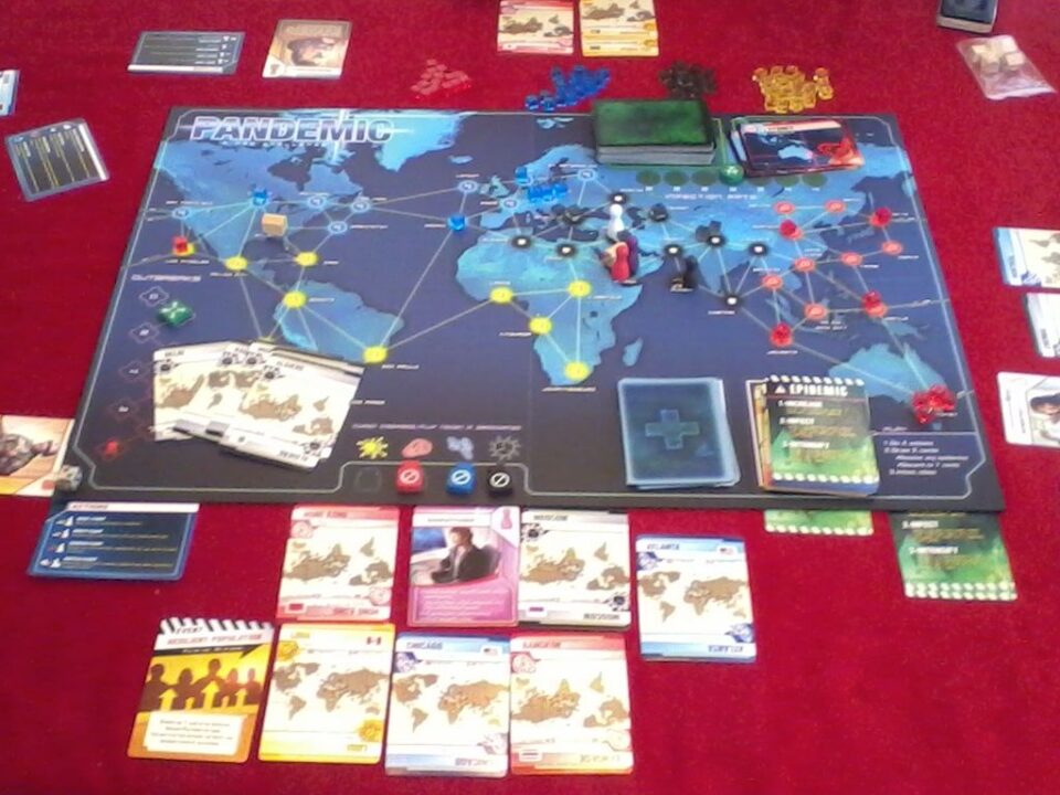 Pandemic - We finally won Pandemic, after 4 losses we scored a victory.  - Credit: Andr0ss