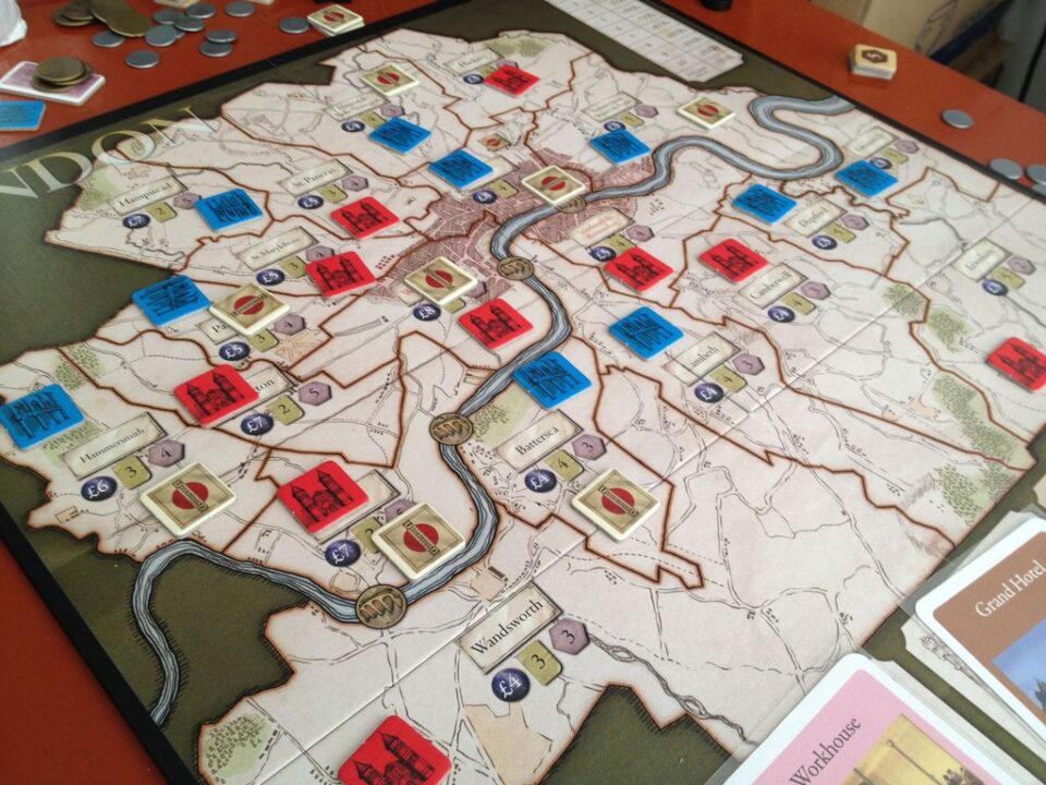 London - End of our two players game. I love this game even with two players... - Credit: Morillas