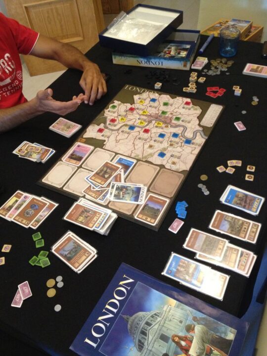 London - Four players game. You better have a big table. - Credit: Morillas