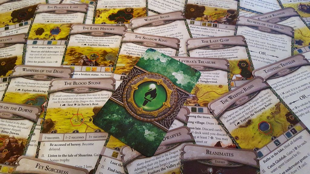 Runebound (Third Edition) - Quest cards - Credit: Iliad_Keys