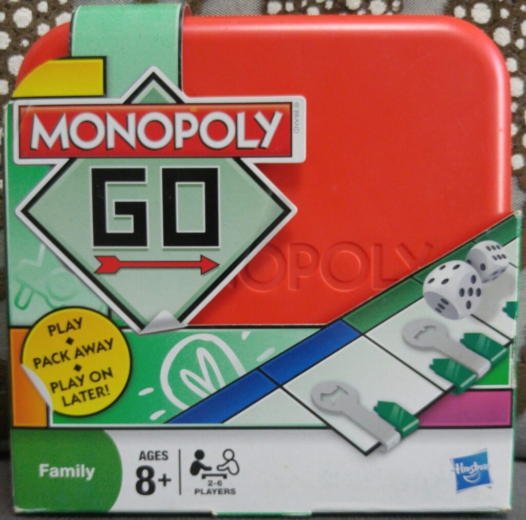 Monopoly: Go: Box Cover Front