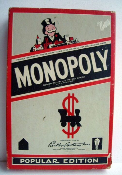 Monopoly - Monopoly 1954 edition - Credit: K_I_T