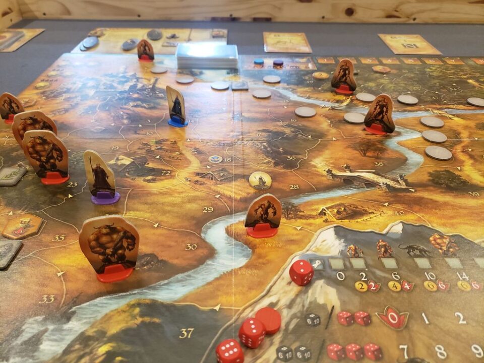 Legends of Andor - On our way to a sour defeat on Legend 3 - Credit: Efoxtrot