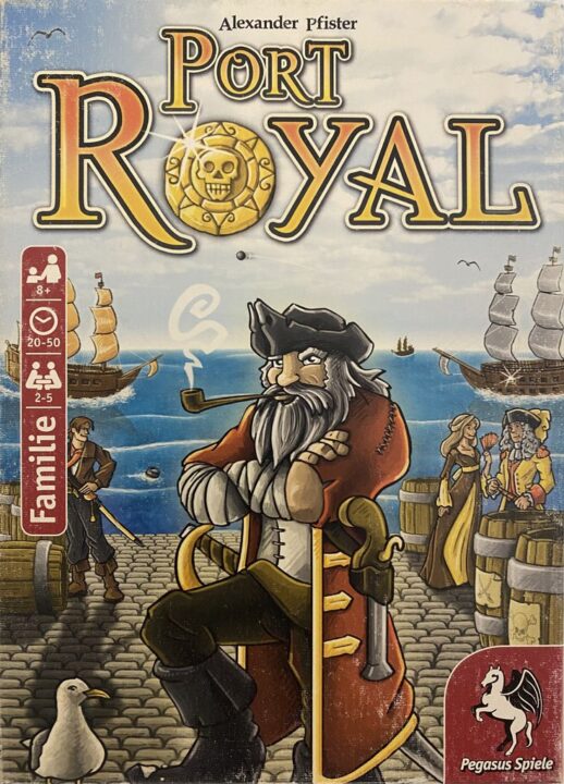 Port Royal - English/German edition 2020 - Credit: Brettspielhelden DD
