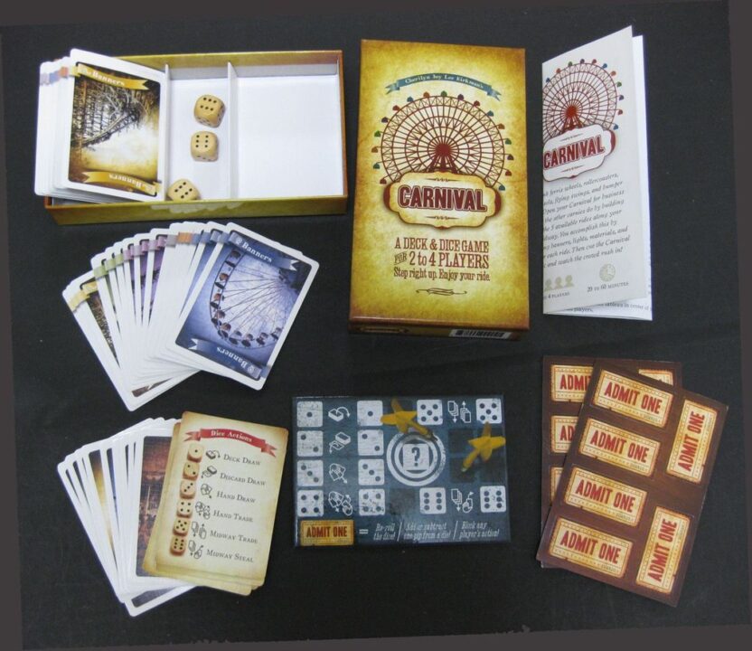 Carnival - Contents of the original box - Credit: merc007