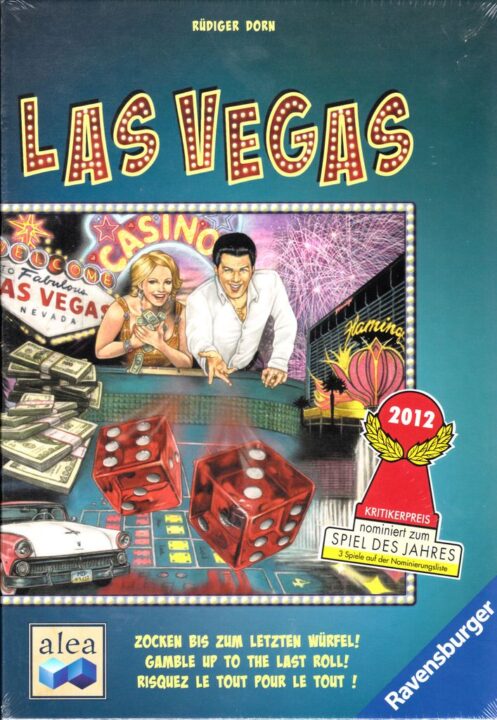 Las Vegas - Las Vegas - Alea (= Vegas 2nd edition) / box front - Credit: Bart